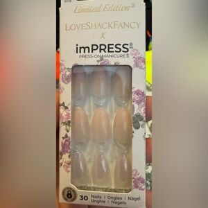 FREE W/ Purchase-imPRESS x LoveShackFancy Limited Edition Press-On Nails - Nude
